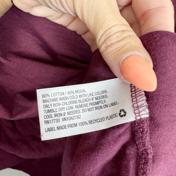 A NEW DAY | TARGET Plum Short Sleeve Crewneck Tee Women’s Size X-Large - Picture 6 of 7